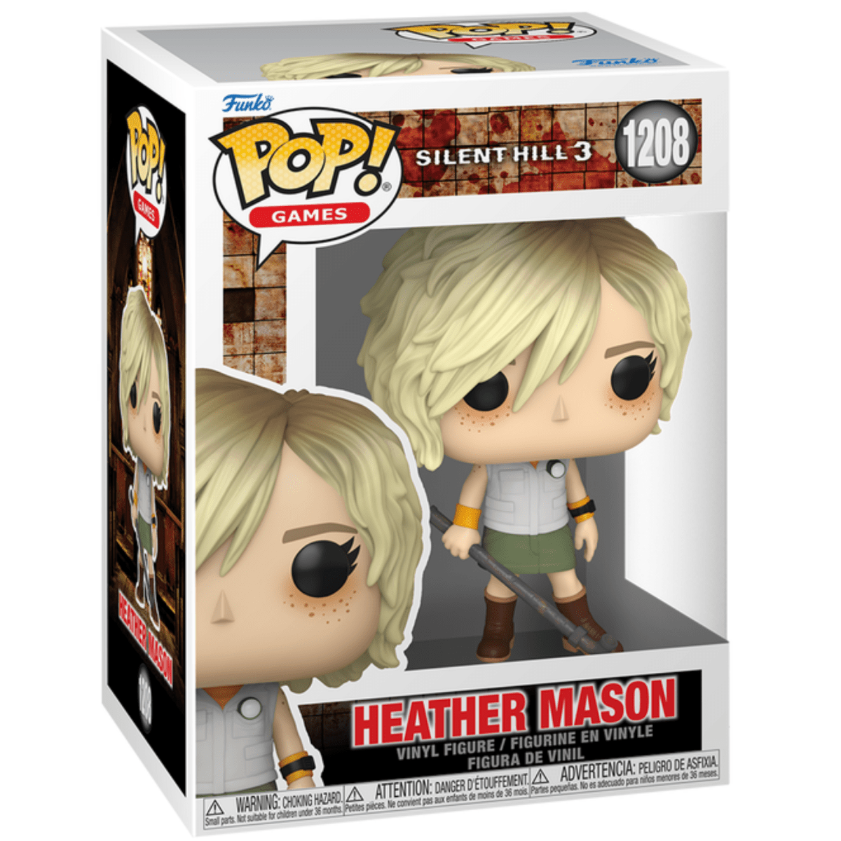 Silent Hill 3 - Heather Mason 1208 - Funko Pop! Vinyl Games - Persona Toys