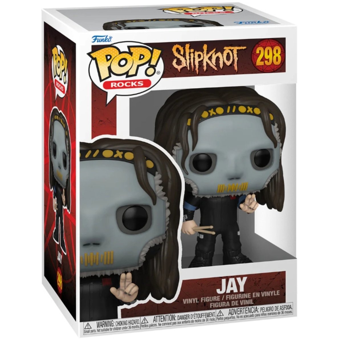 Slipknot - Jay Weinberg #298 - Funko Pop! Vinyl Rocks - Persona Toys