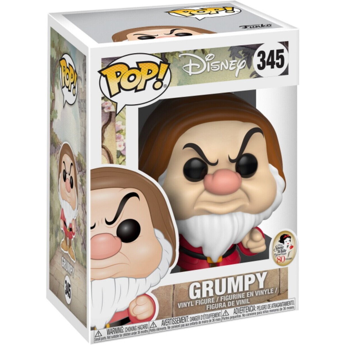 Snow White and the Seven Dwarfs - Grumpy #345 - Funko Pop! Vinyl Disney - Persona Toys