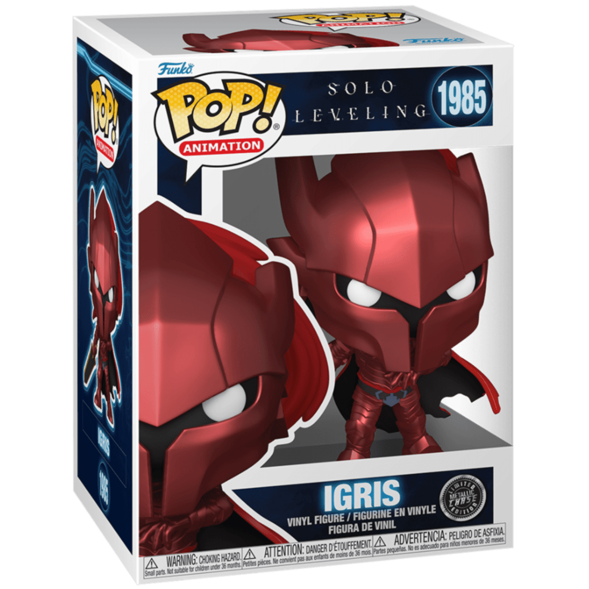 Solo Leveling - Igris (Metallic Chase) 1985 - Funko Pop! Vinyl Anime - Persona Toys