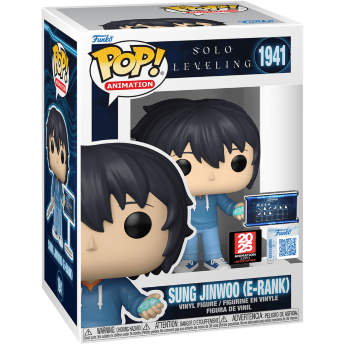 Solo Leveling - Sung Jinwoo (E - Rank) (2025 Anime Expo Limited Edition) 1941 - Funko Pop! Vinyl Anime - Persona Toys
