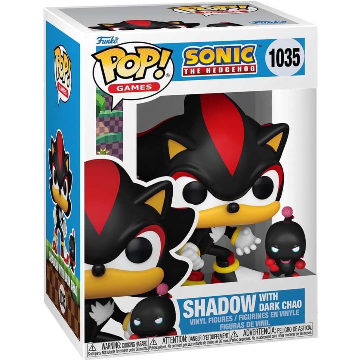 FUNKO POP GAMES Sonic The Hedgehog Shadow With Chao #288 - Boîte FUNKO POP GAMES Sonic The Hedgehog Shadow With Chao #288 - Boîte