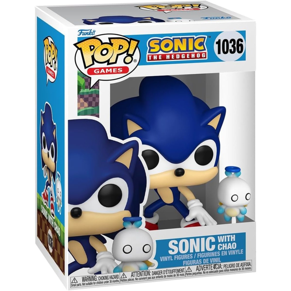 Sonic the Hedgehog - Sonic with Hero Chao #1036 - Funko Pop! Vinyl Games - Persona Toys