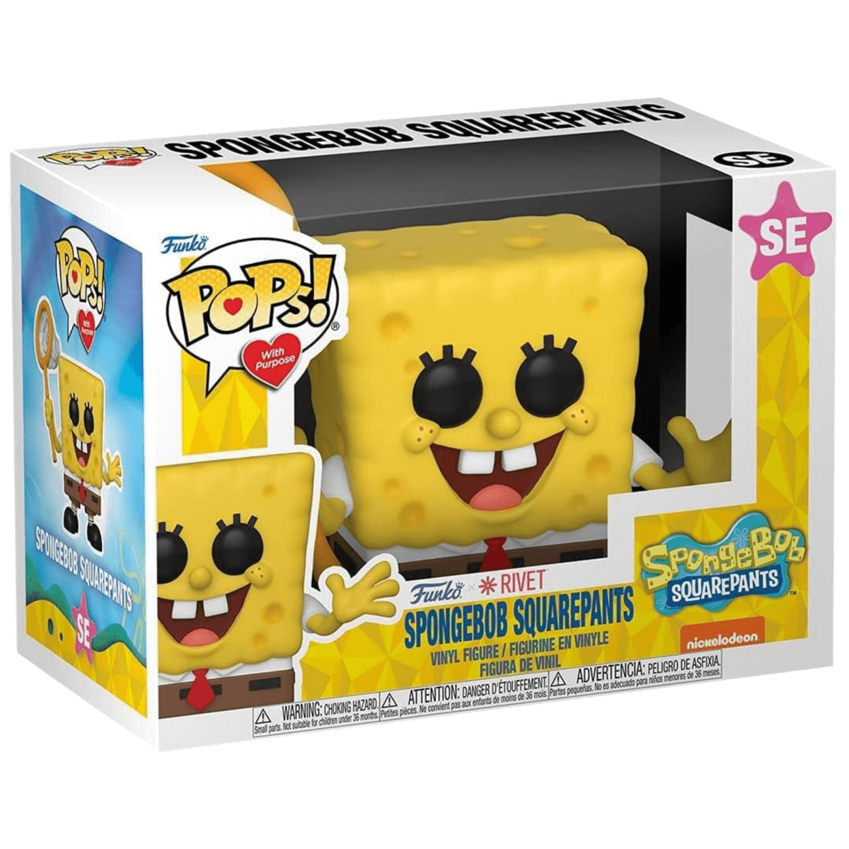 SpongeBob Squarepants - SpongeBob Squarepants SE - Funko Pop! Vinyl Animation - Persona Toys