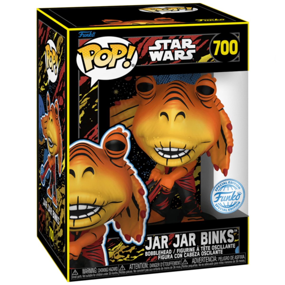 Star Wars - Jar Jar Binks (Retro) (Special Edition) 700 - Funko Pop! Vinyl Star Wars - Persona Toys