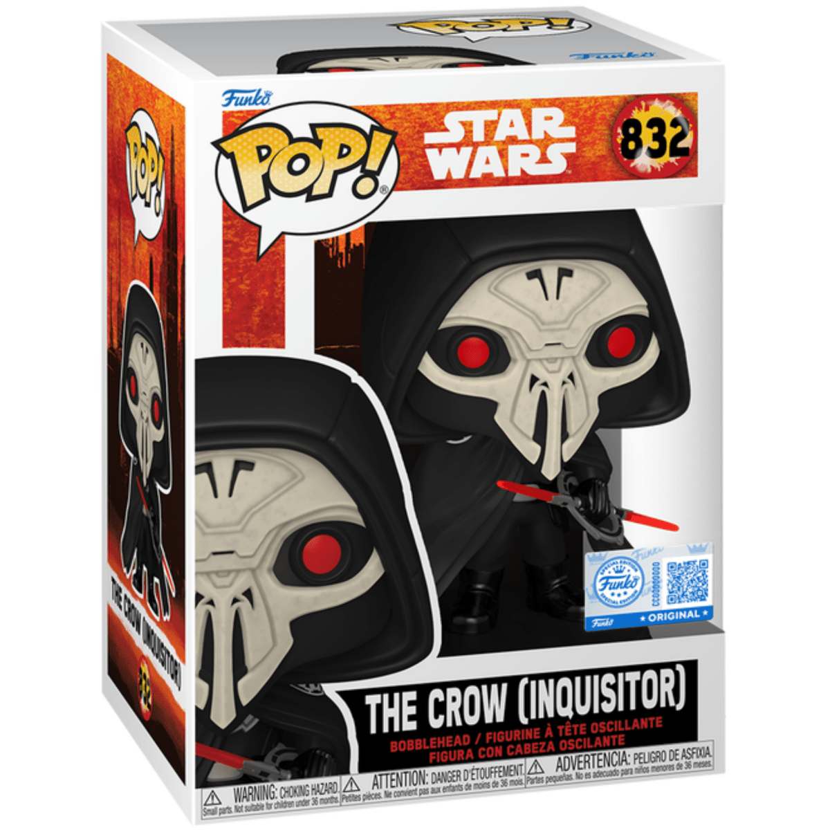 Star Wars - The Crow (Inquisitor) (Special Edition) 832 - Funko Pop! Vinyl Star Wars - Persona Toys