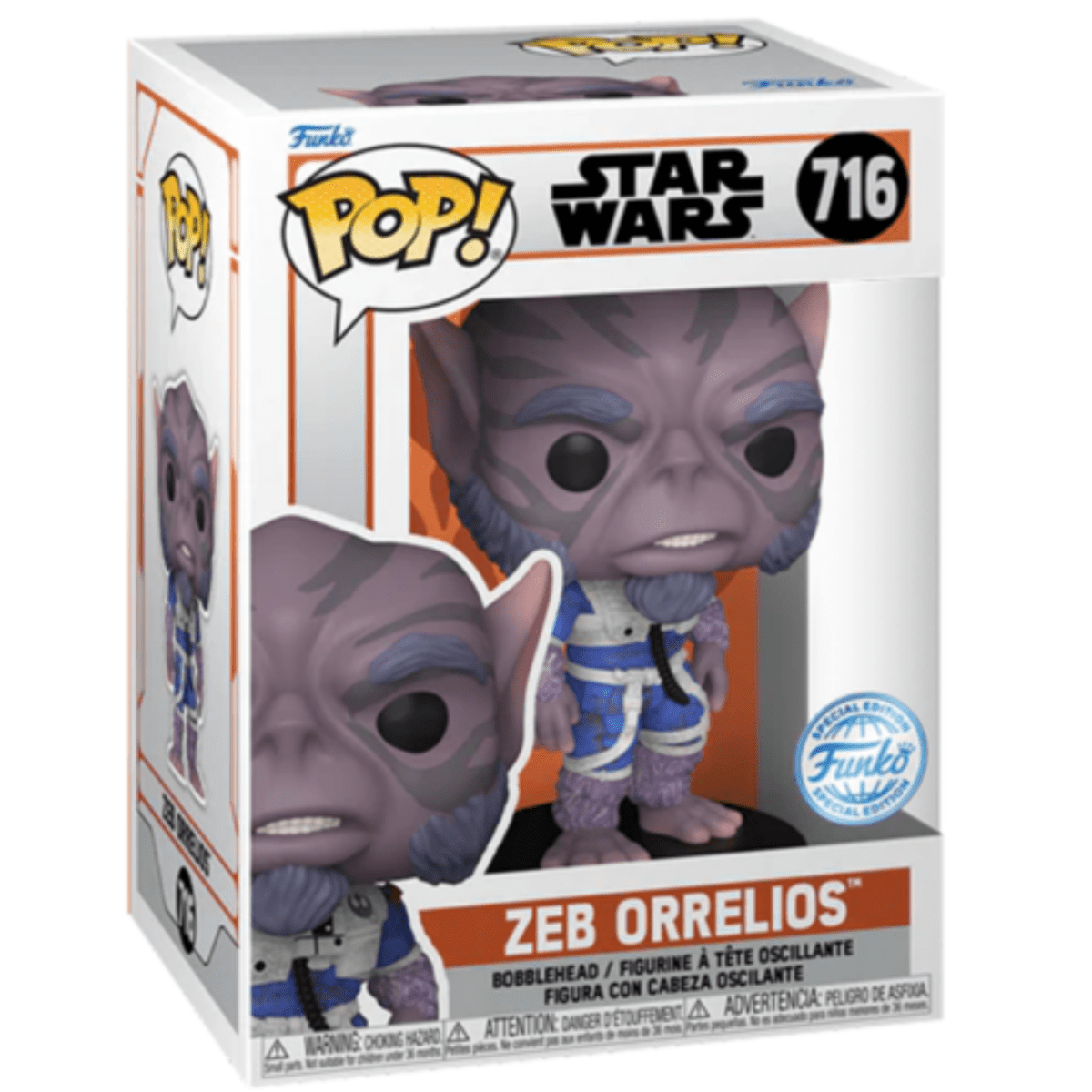 Star Wars - Zeb Orrelios (Special Edition) 716 - Funko Pop! Vinyl Star Wars - Persona Toys