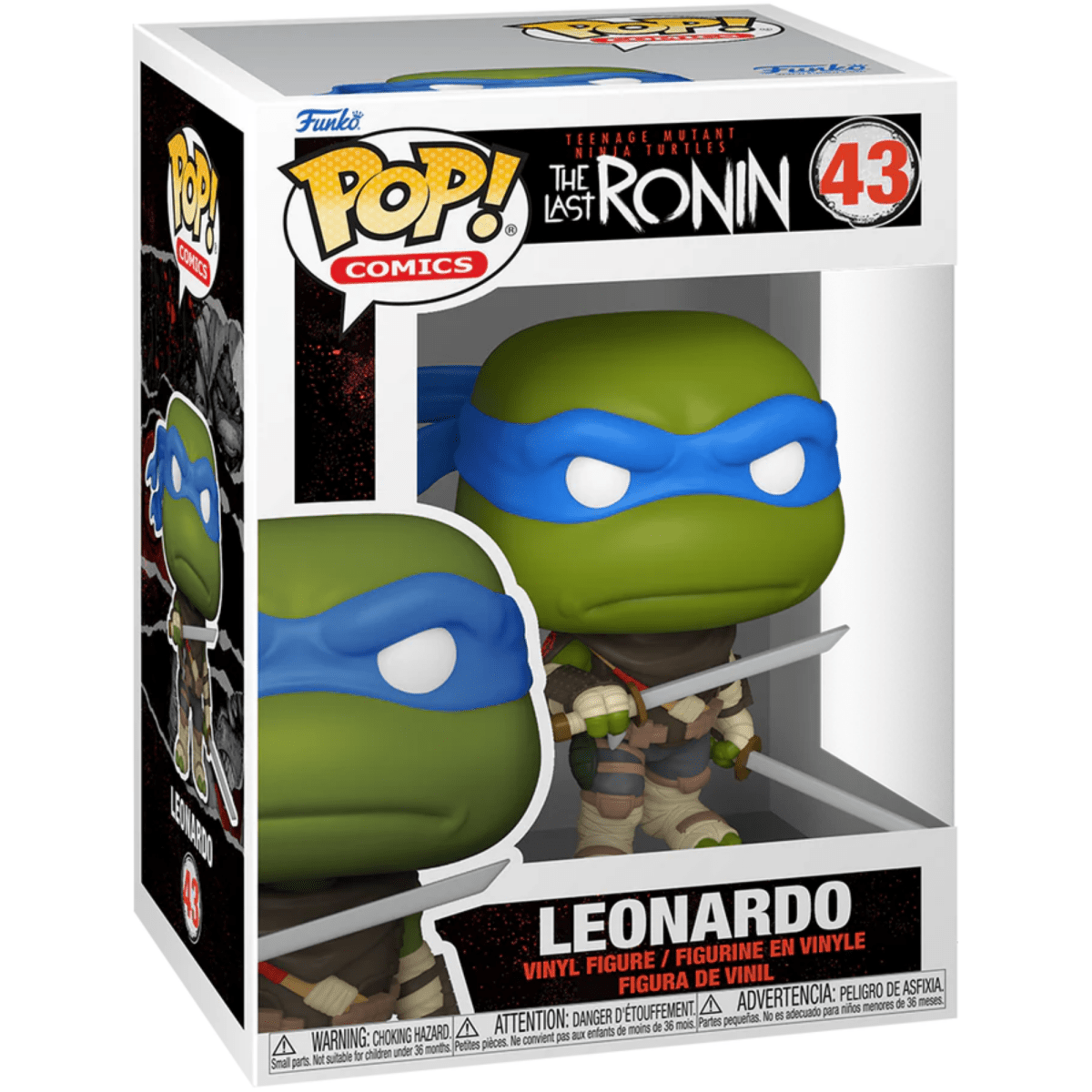 Teenage Mutant Ninja Turtles The Last Ronin - Leonardo 43 - Funko Pop! Vinyl Animation - Persona Toys