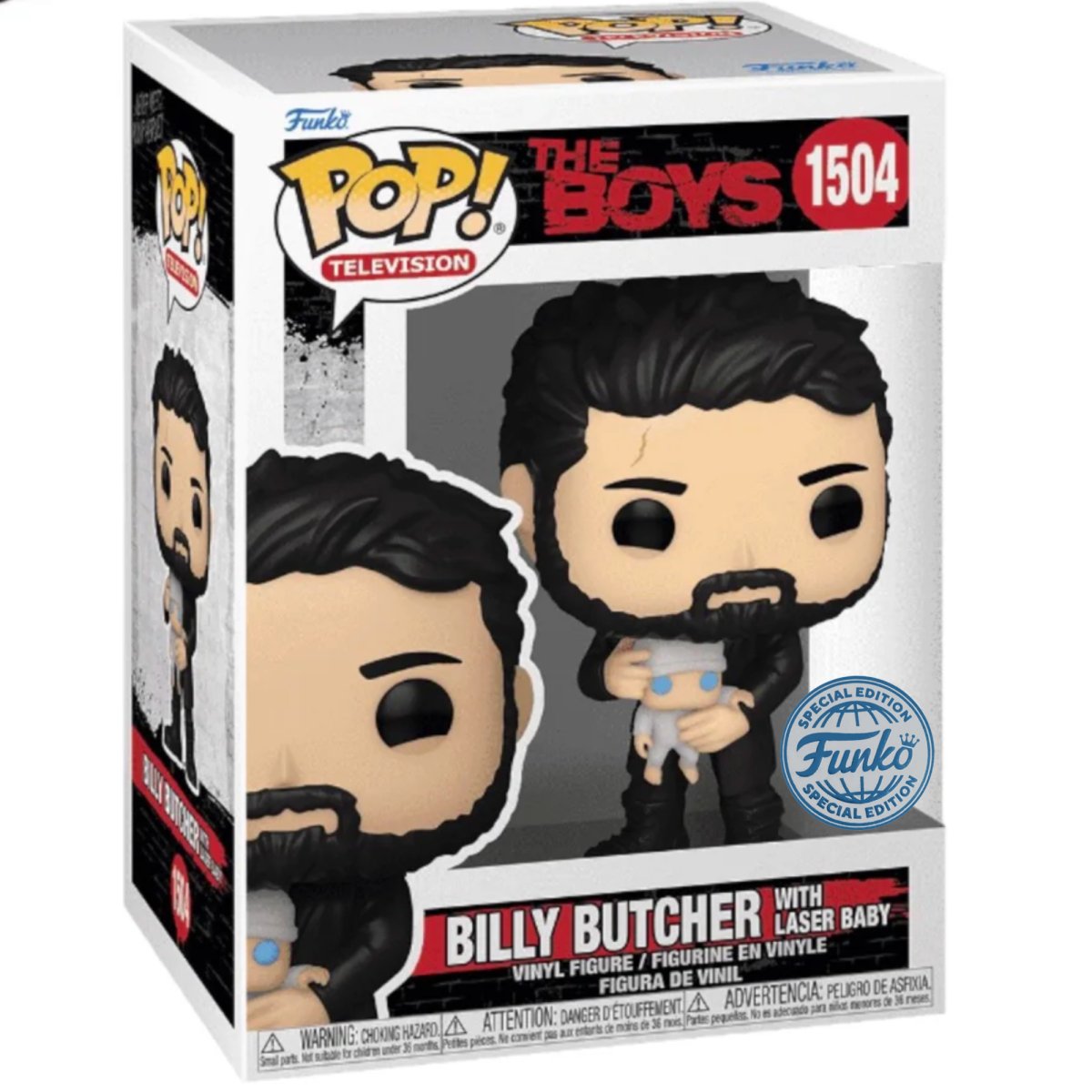 The Boys - Billy Butcher with Laser Baby (Special Edition) #1504 - Funko Pop! Vinyl Television - Persona Toys