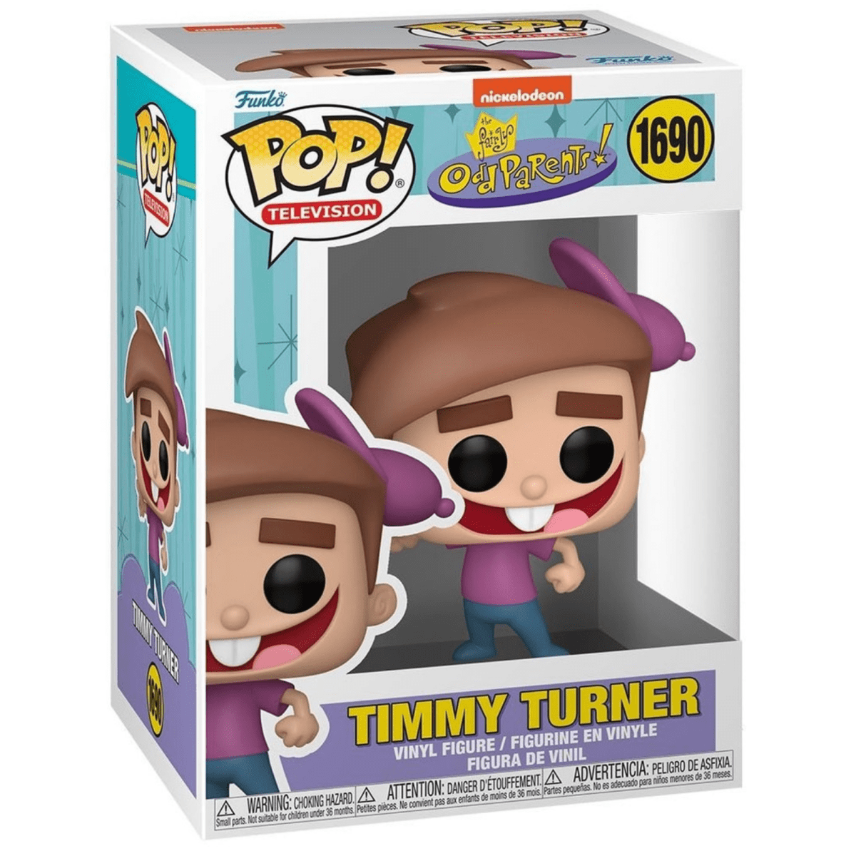 The Fairly Odd Parents - Timmy Turner 1690 - Funko Pop! Vinyl Animation - Persona Toys