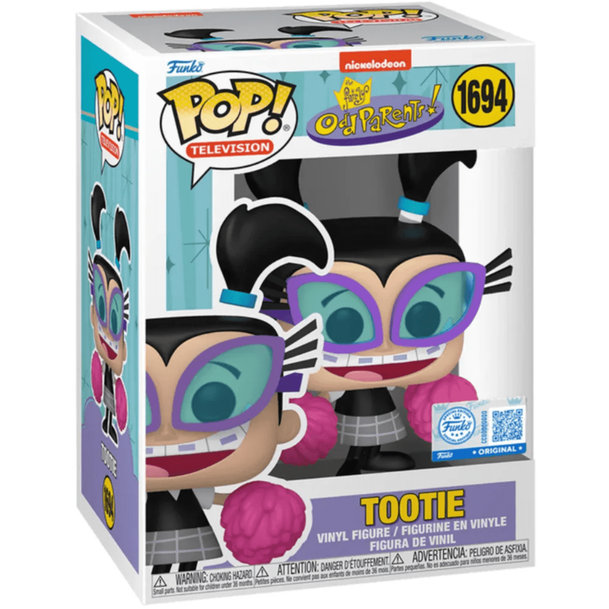 The Fairly Odd Parents - Tootie (Special Edition) 1694 - Funko Pop! Vinyl Animation - Persona Toys
