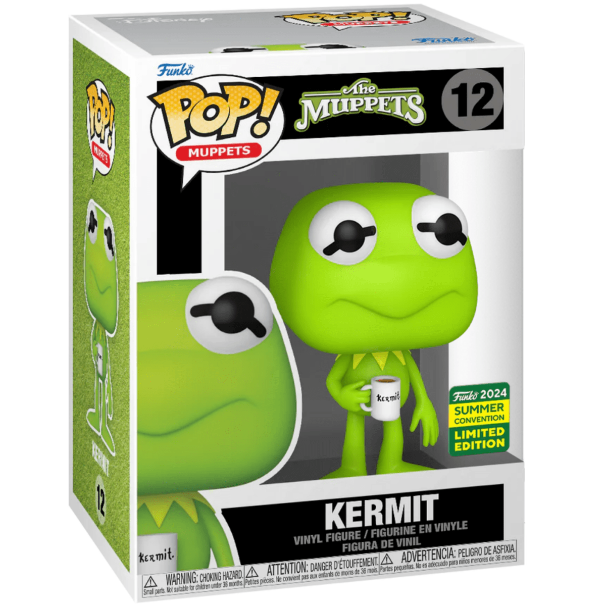 The Muppets - Kermit (2024 Summer Convention Limited Edition) #12 - Funko Pop! Vinyl Disney - Persona Toys