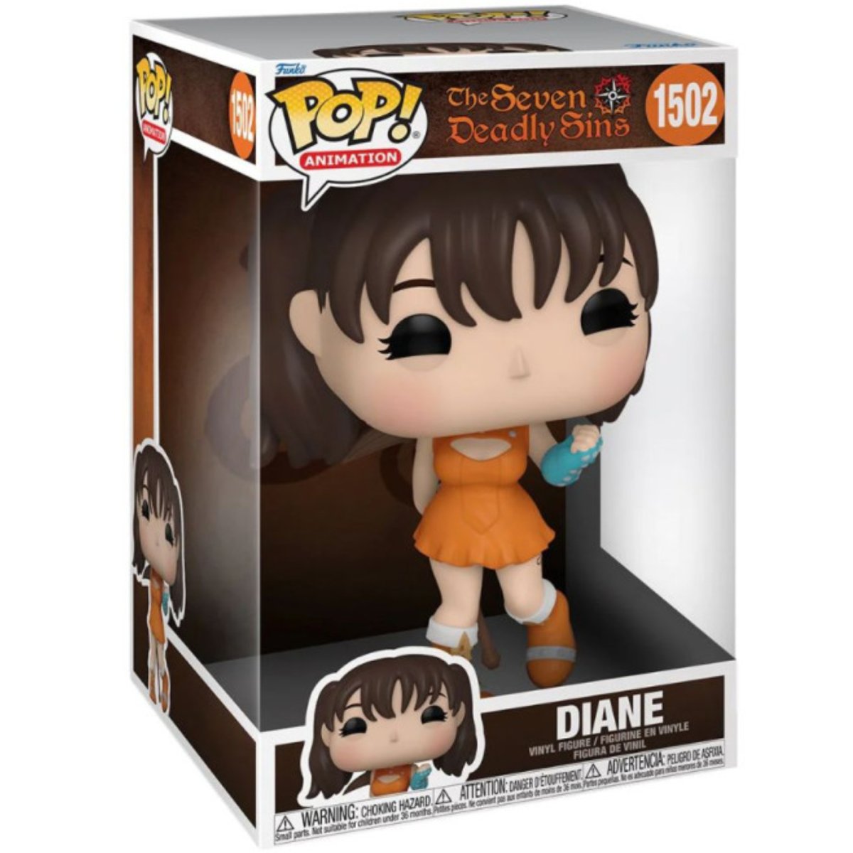 The Seven Deadly Sins - 10" Diane #1502 - Funko Pop! Jumbo Vinyl Anime - Persona Toys