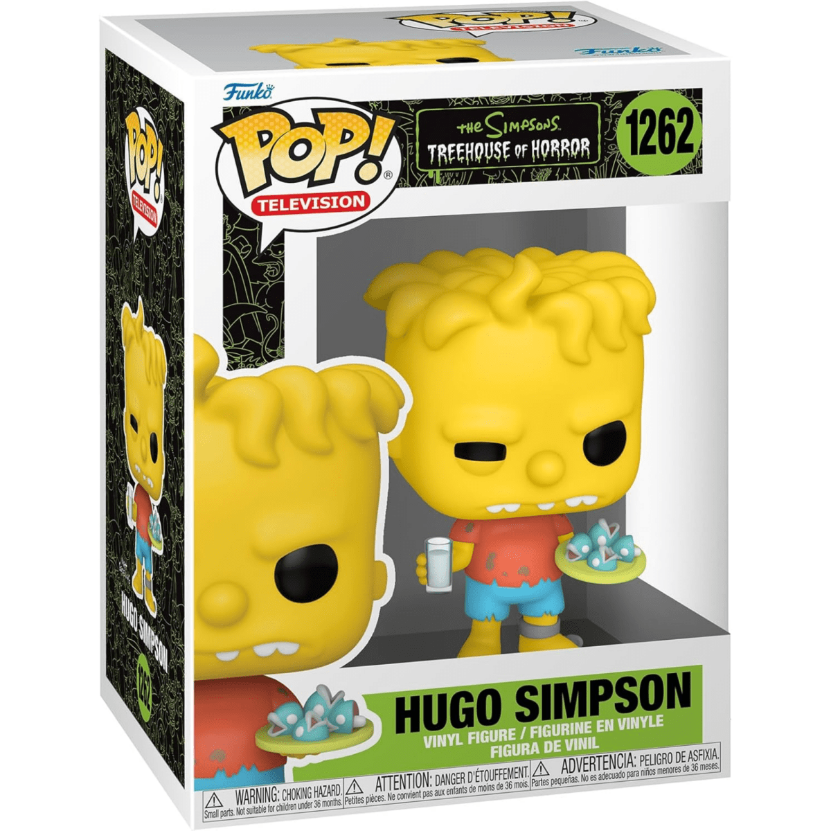 The Simpsons Treehouse of Terror - Hugo Simpson 1262 - Funko Pop! Vinyl Animation - Persona Toys