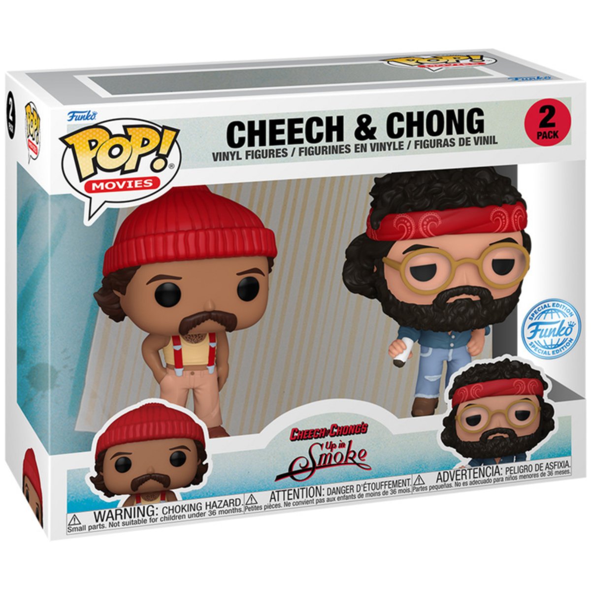 Up in Smoke - Cheech & Chong (Specialty Series Exclusive) 2 Pack - Funko Pop! Vinyl Movies - Persona Toys