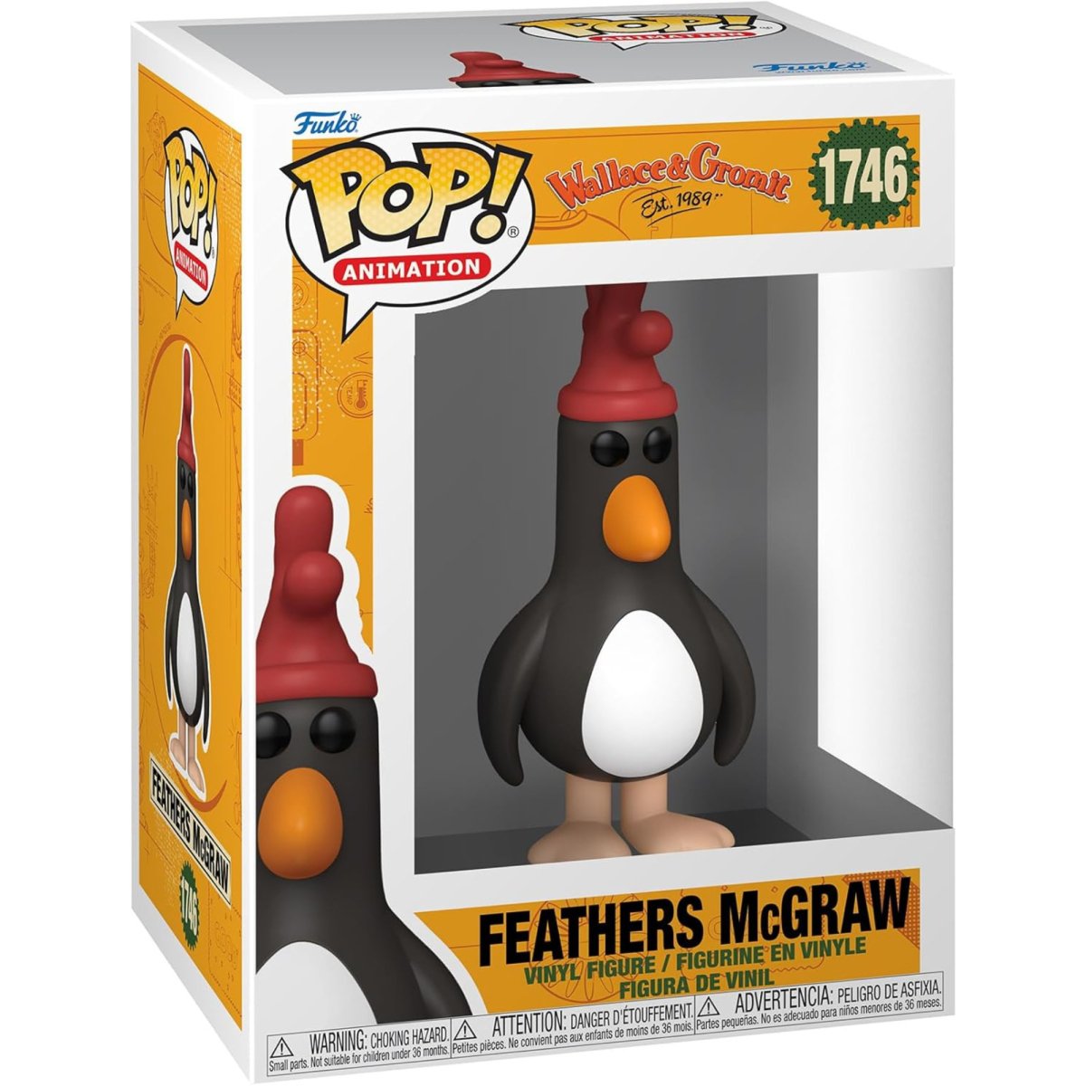 Wallace & Gromit - Feathers McGraw #1746 - Funko Pop! Vinyl Animation - Persona Toys