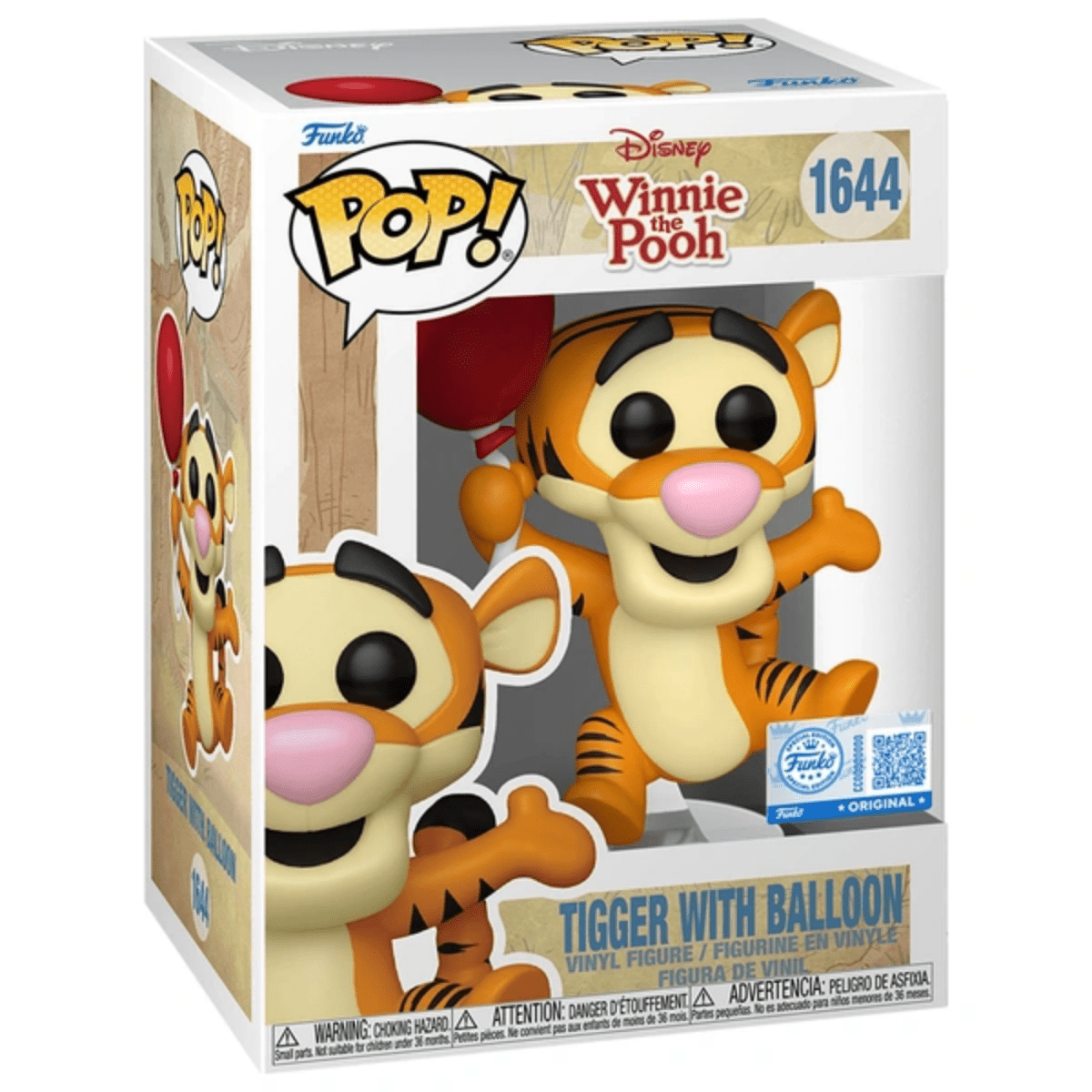 Winnie the Pooh - Tigger with Balloon (Special Edition) 1644 - Funko Pop! Vinyl Disney - Persona Toys