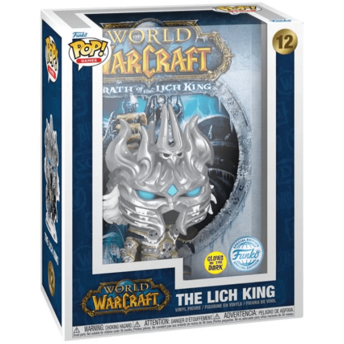 World of Warcraft - The Lich King (Glow Special Edition) #12 - Funko Pop! Vinyl Games Cover - Persona Toys