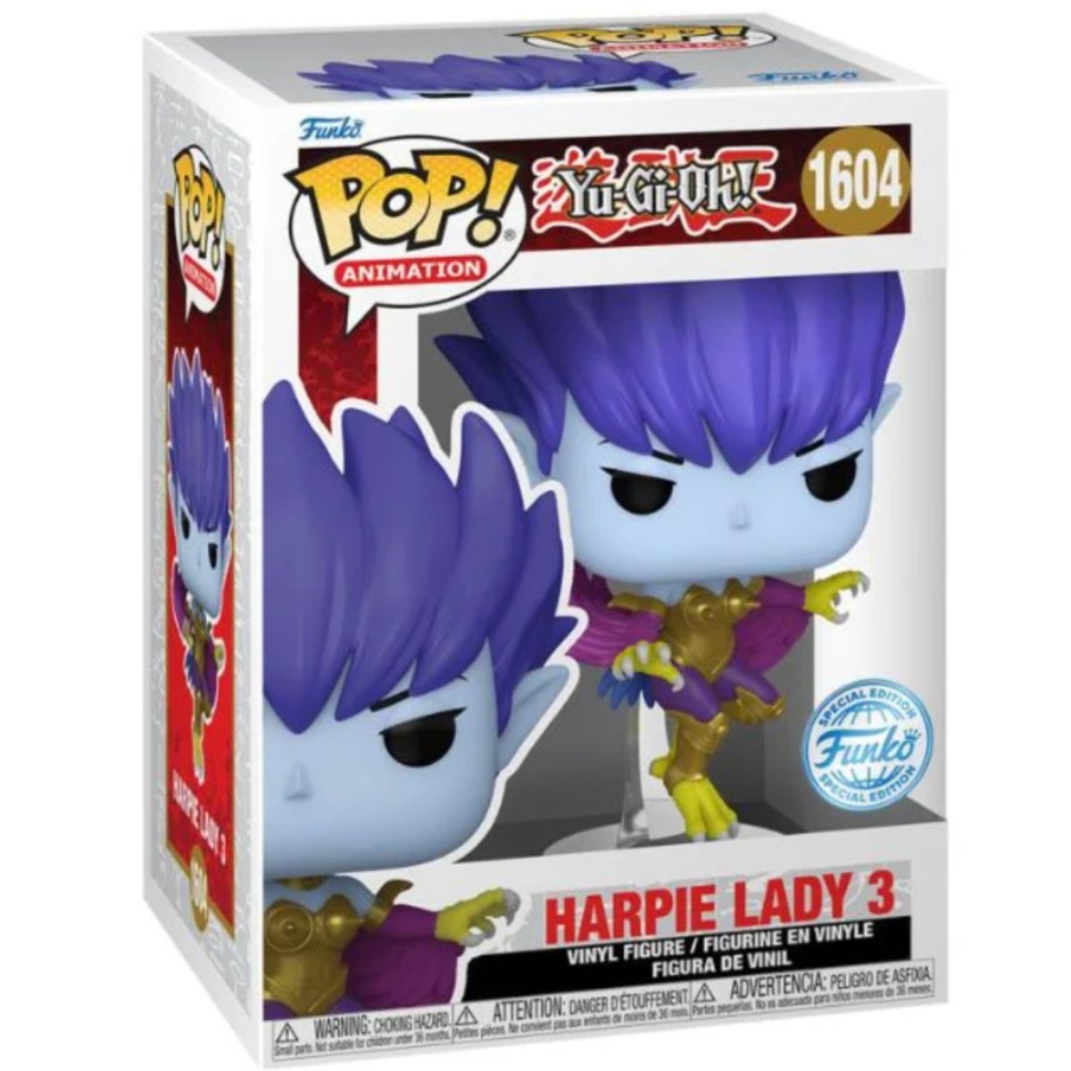 Yu-Gi-Oh! - Harpie Lady 3 (Special Edition) #1604 - Funko Pop! Vinyl Anime - Persona Toys