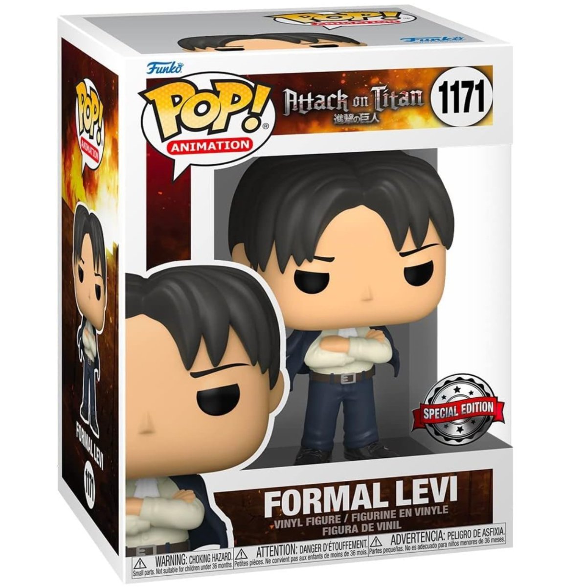 Attack on Titan - Formal Levi (Special Edition) #1171 - Funko Pop! Vinyl Anime - Persona Toys