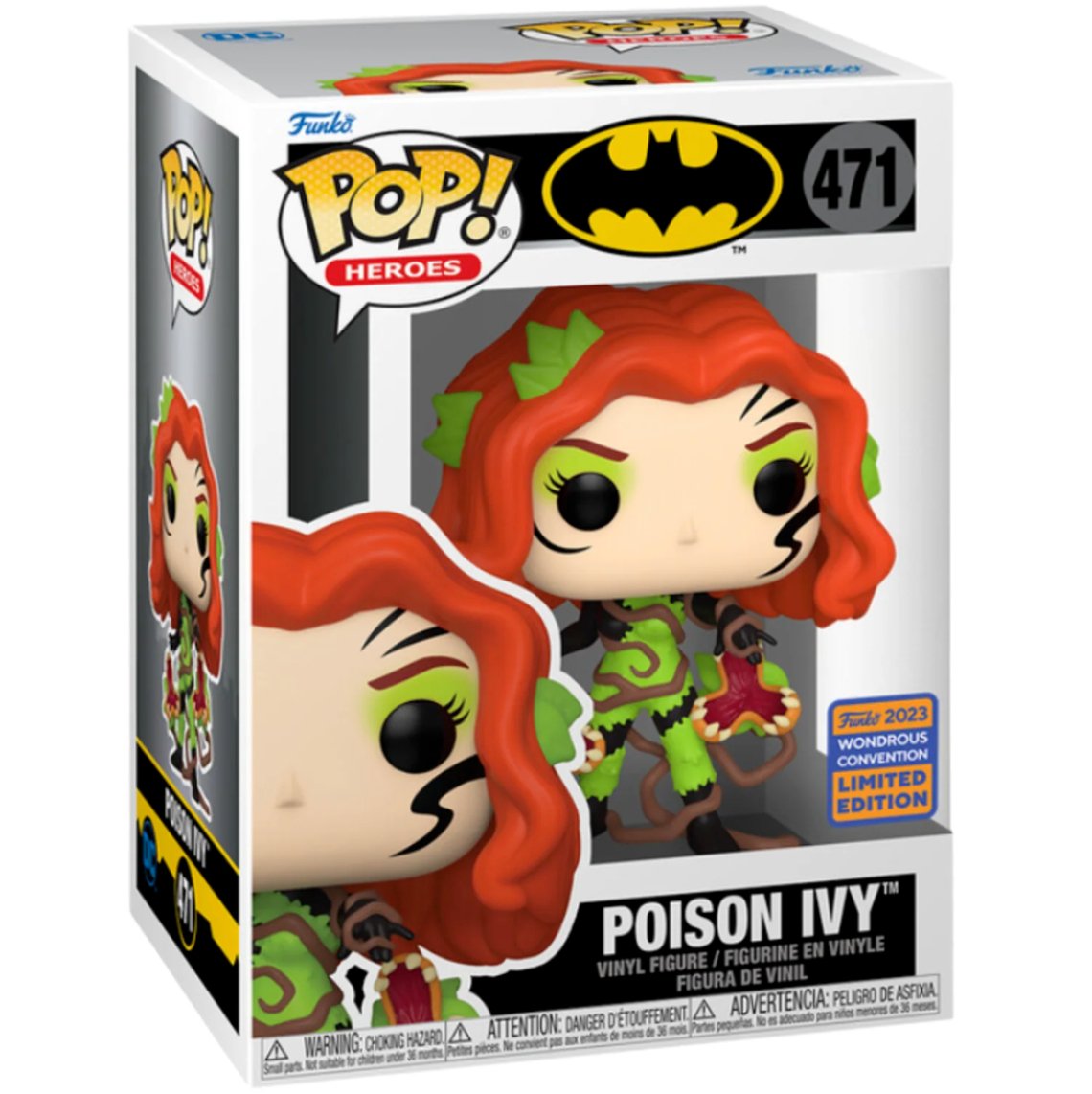 Batman - Poison Ivy [with Vines] (2023 Wondrous Convention Limited Edition) #471 - Funko Pop! Vinyl DC - Persona Toys