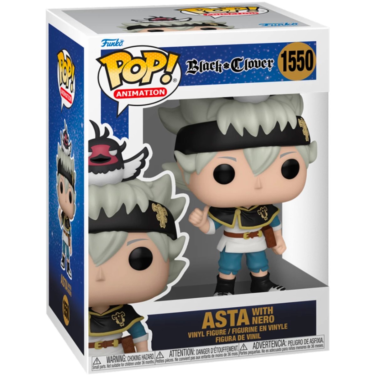 Black Clover - Asta with Nero #1550 - Funko Pop! Vinyl Anime - Persona Toys