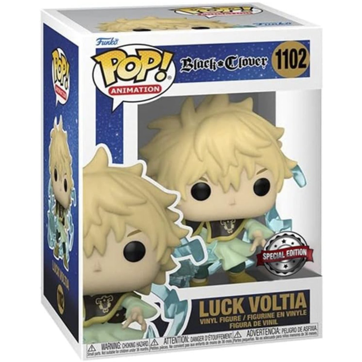 Black Clover - Luck Voltia (Special Edition) #1102 - Funko Pop! Vinyl Anime - Persona Toys
