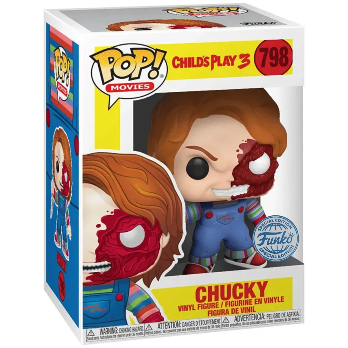 Child's Play 3 - Chucky [Battle Damaged] (Special Edition) #798 - Funko Pop! Vinyl Movies - Persona Toys