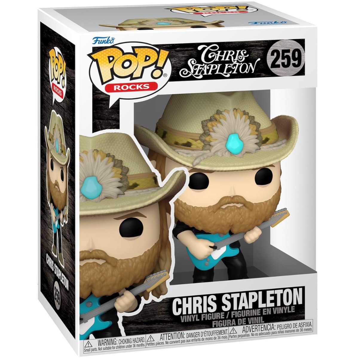 Chris Stapleton - Chris Stapleton #259 - Funko Pop! Vinyl Rocks - Persona Toys