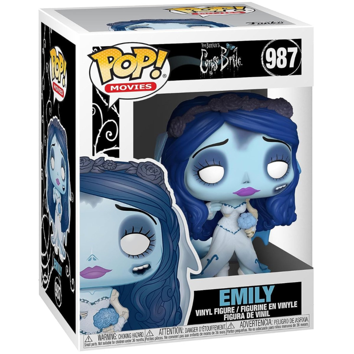 Corpse Bride - Emily #987 - Funko Pop! Vinyl Movies - Persona Toys