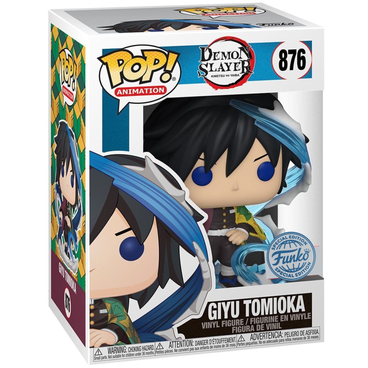 Demon Slayer - Giyu Tomioka (Special Edition) #876 - Funko Pop! Vinyl Anime - Persona Toys
