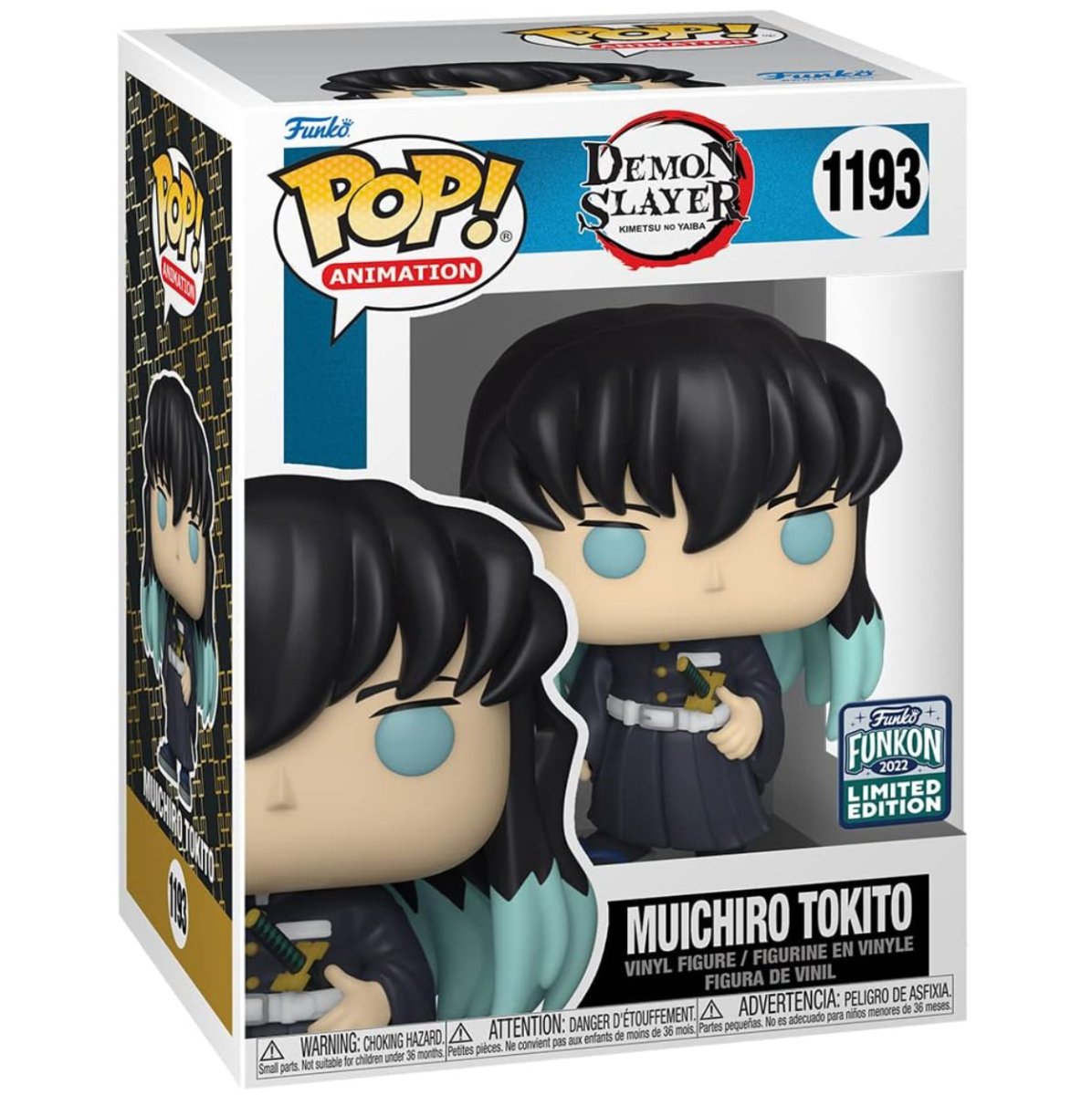 Demon Slayer - Muichiro Tokito (2022 Funkon Limited Edition) #1193 - Funko Pop! Vinyl Anime - Persona Toys