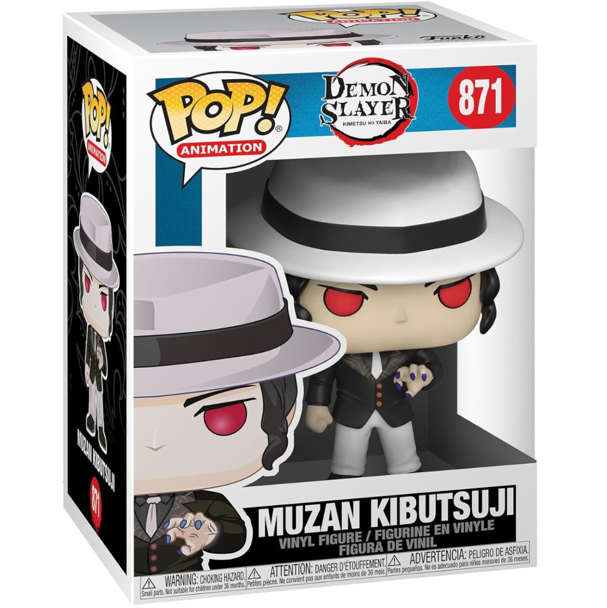 Demon Slayer - Muzan Kibutsuji #871 - Funko Pop! Vinyl Anime - Persona Toys