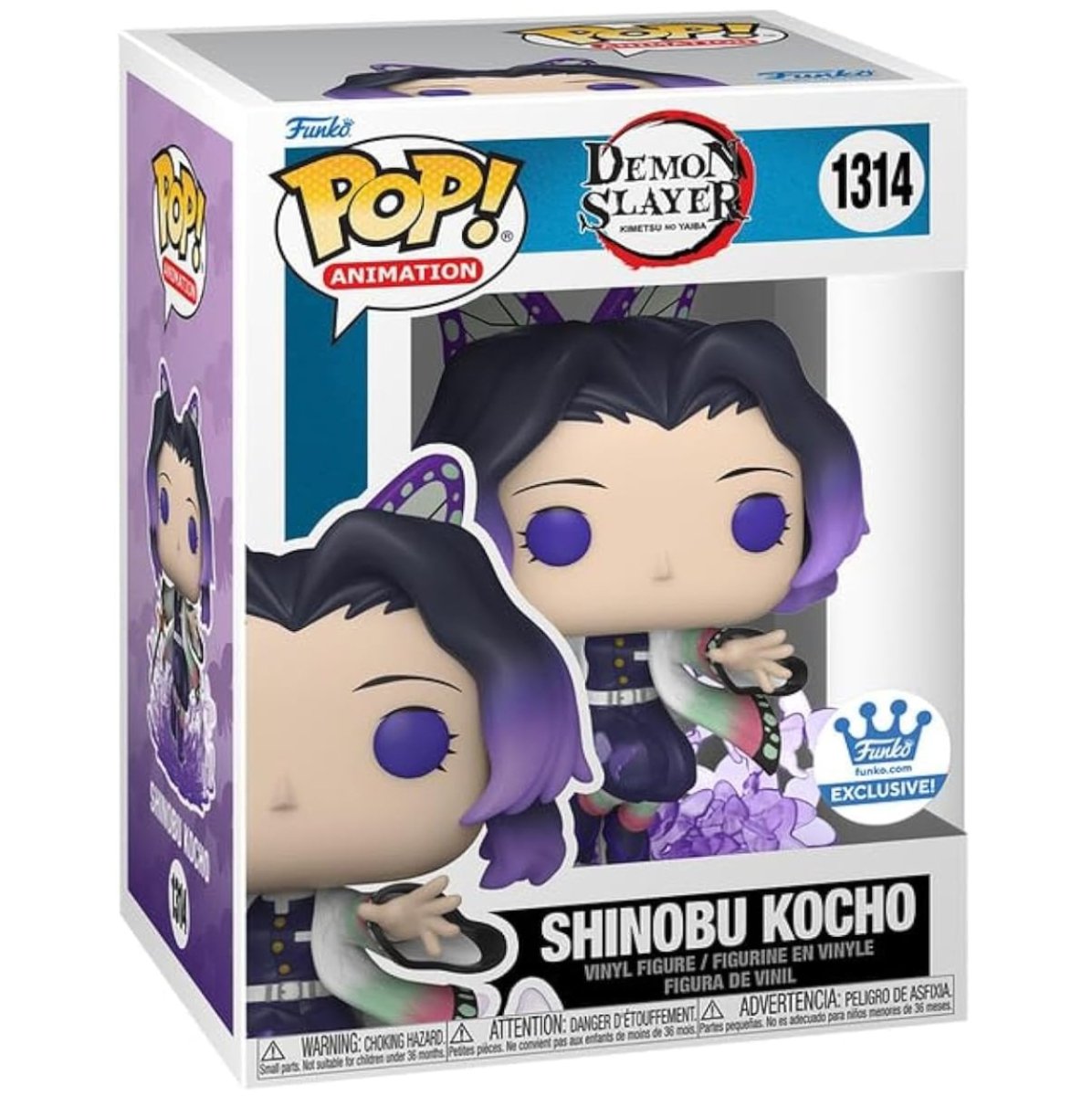 Demon Slayer - Shinobu Kocho (Funko Shop Exclusive) #1314 - Funko Pop! Vinyl Anime - Persona Toys