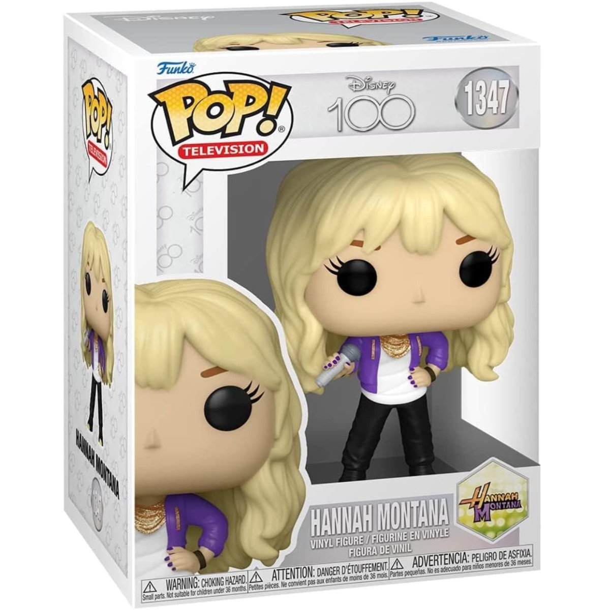 Disney 100 - Hannah Montana #1347 - Funko Pop! Vinyl Disney - Persona Toys