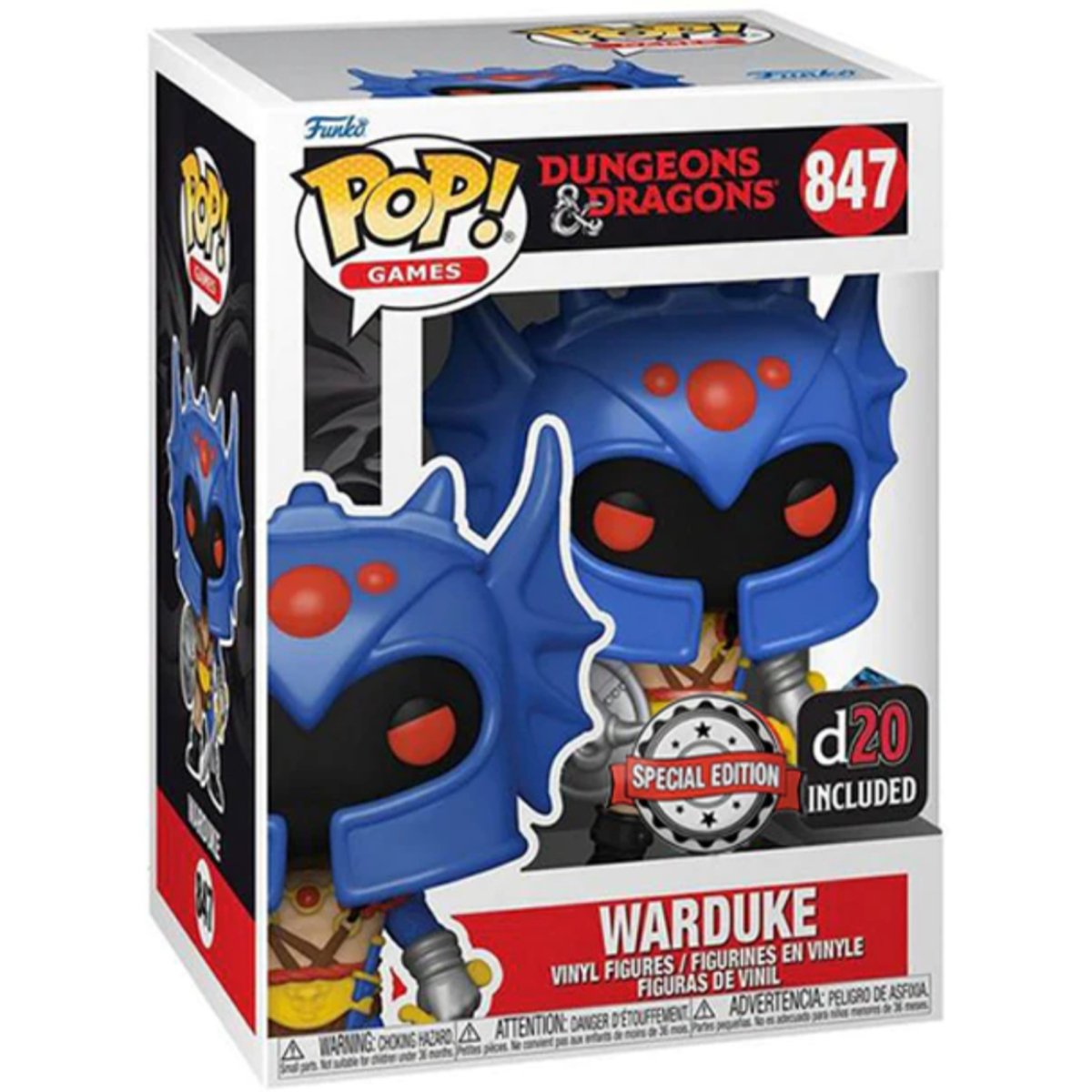 Dungeons & Dragons - Warduke (Special Edition) #847 - Funko Pop! Vinyl Games - Persona Toys