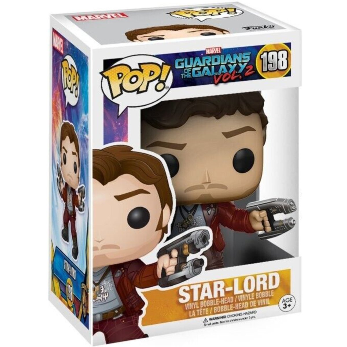 Guardians of the Galaxy Vol. 2 - Star-Lord #198 - Funko Pop! Vinyl Marvel - Persona Toys
