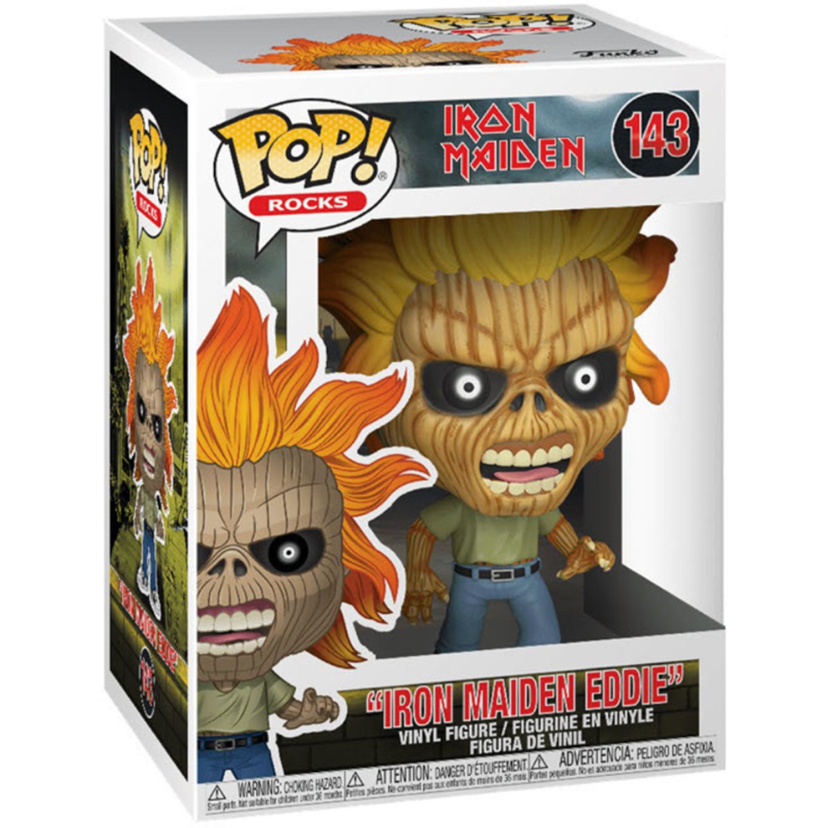 Iron Maiden - Iron Maiden Eddie #143 - Funko Pop! Vinyl Rocks - Persona Toys