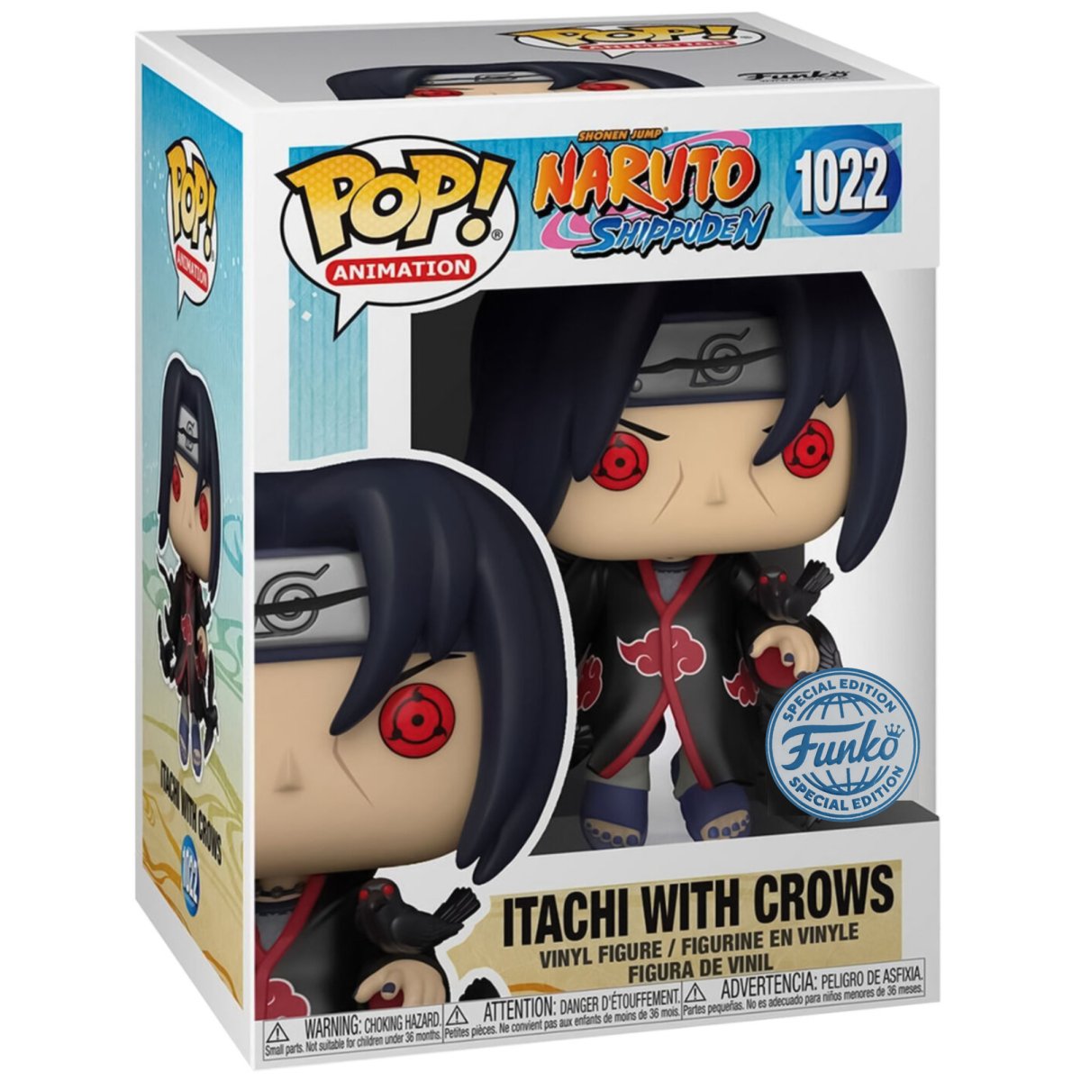 Naruto Shippuden - Itachi with Crows (Special Edition) #1022 - Funko Pop! Vinyl Anime - Persona Toys