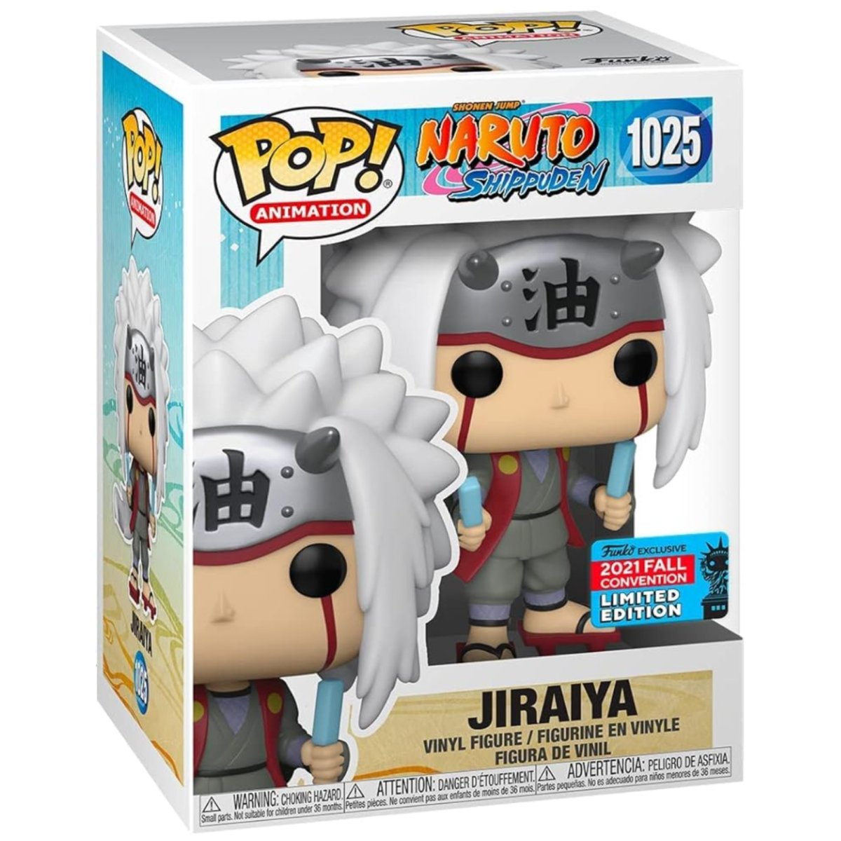 Naruto Shippuden - Jiraiya (2021 Fall Convention Limited Edition) #1025 - Funko Pop! Vinyl Anime - Persona Toys