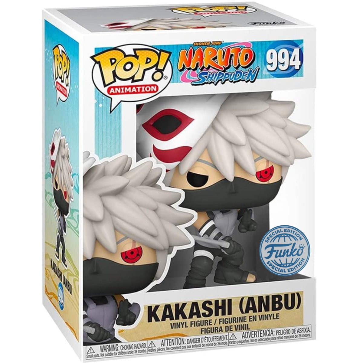 Naruto Shippuden - Kakashi (Anbu) (Special Edition) #994 - Funko Pop! Vinyl Anime - Persona Toys