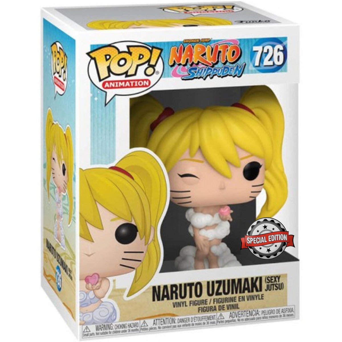 Naruto Shippuden - Naruto Uzumaki (Sexy Jutsu) (Special Edition) #726 - Funko Pop! Vinyl Anime - Persona Toys