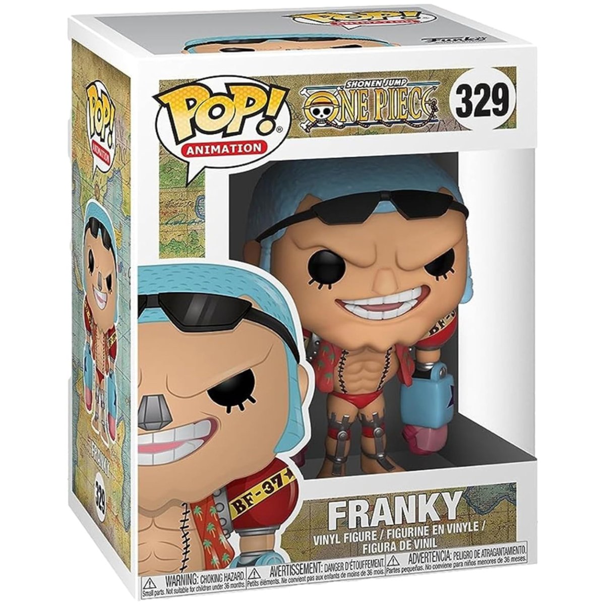 One Piece - Franky #329 - Funko Pop! Vinyl Anime - Persona Toys
