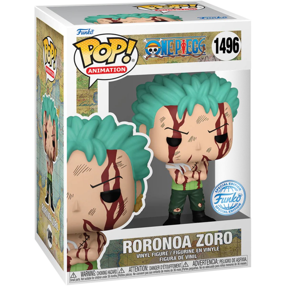 【未開封】ONEPIECE P.O.P LIMITED EDITION ネフェルタリ・ビビ Ver.BB ワンピース POP B.B 薄紙付 One Piece - Roronoa Zoro [Nothing Happened] (Special Edition) #1496 - Funko  Pop! Vinyl Anime