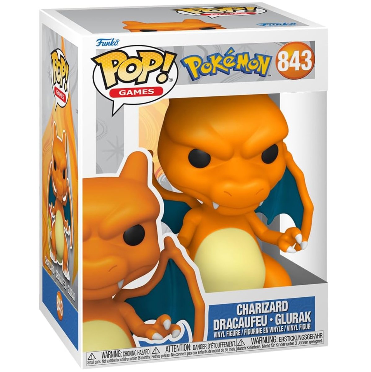 Pokemon - Charizard #843 - Funko Pop! Vinyl Games - Persona Toys