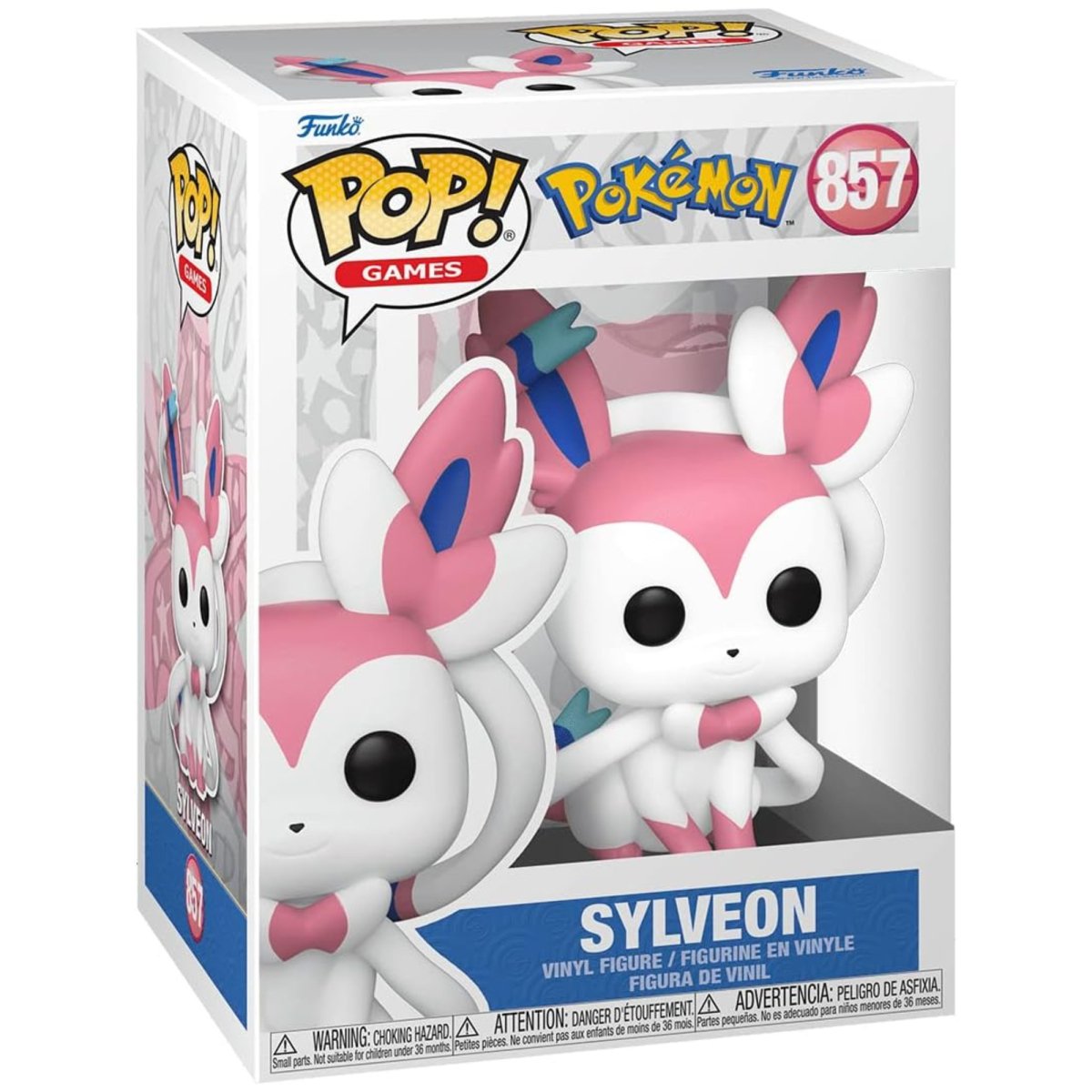 Pokemon - Sylveon #857 - Funko Pop! Vinyl Games - Persona Toys
