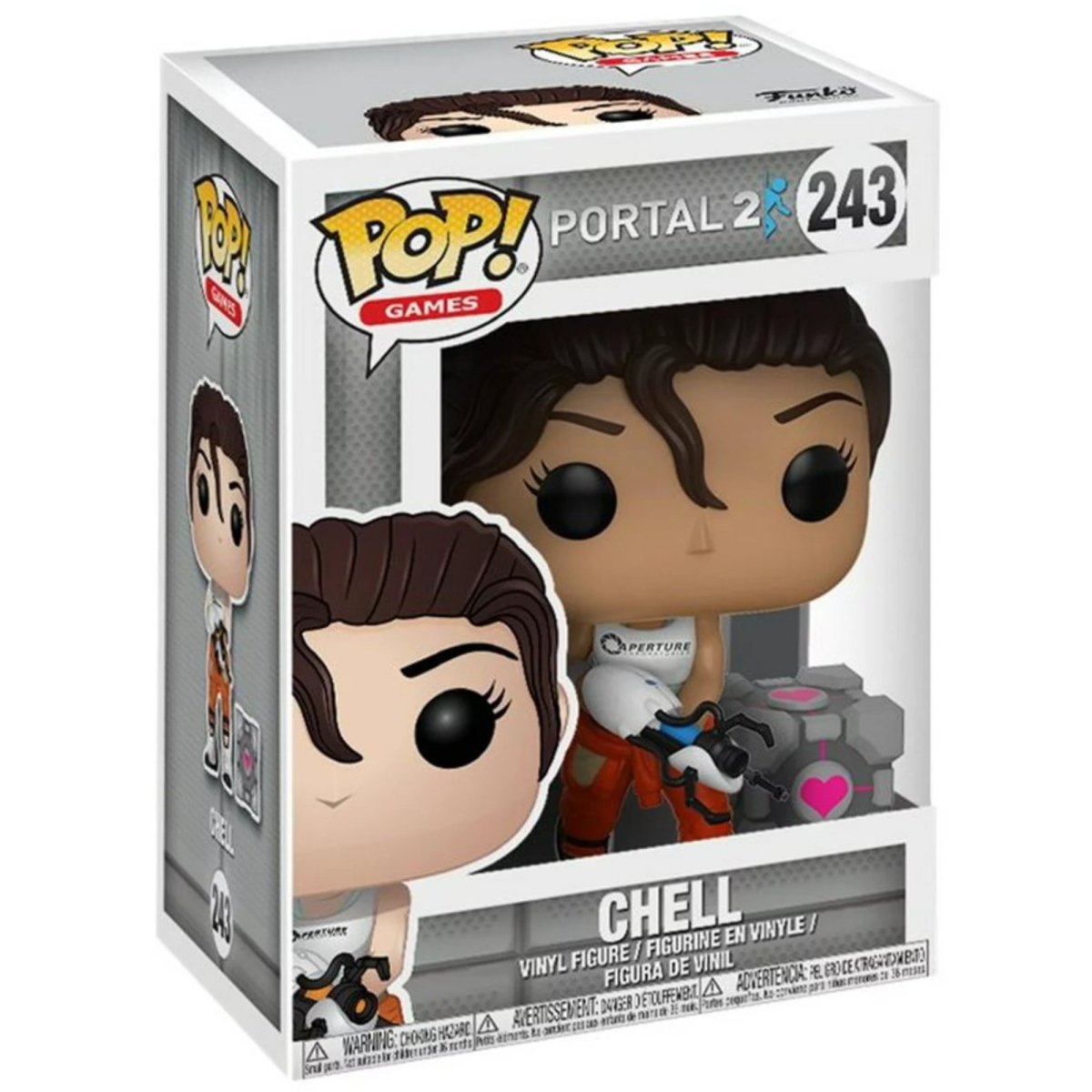 Portal 2 - Chell #243 - Funko Pop! Vinyl Games - Persona Toys
