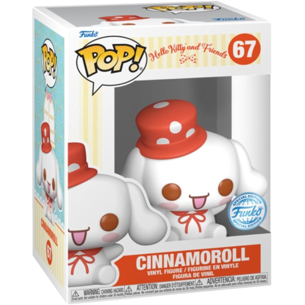 Sanrio - Hello Kitty and Friends - Cinnamoroll (Special Edition) #67 - Funko Pop! Vinyl Anime - Persona Toys