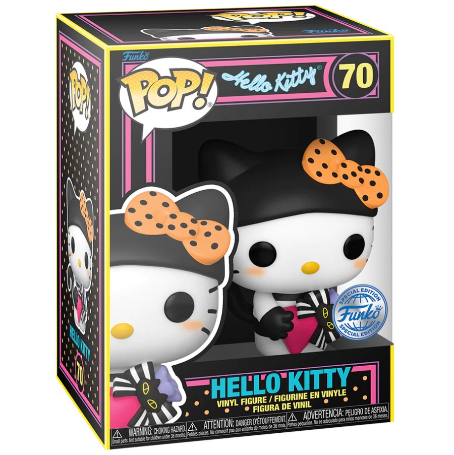 Sanrio - Hello Kitty (Blacklight Special Edition) #70 - Funko Pop! Vinyl Anime - Persona Toys
