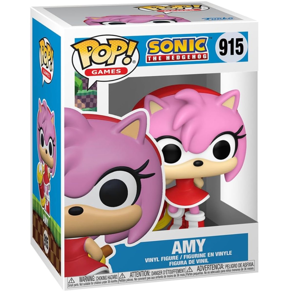 Sonic the Hedgehog - Amy Rose #915 - Funko Pop! Vinyl Games - Persona Toys